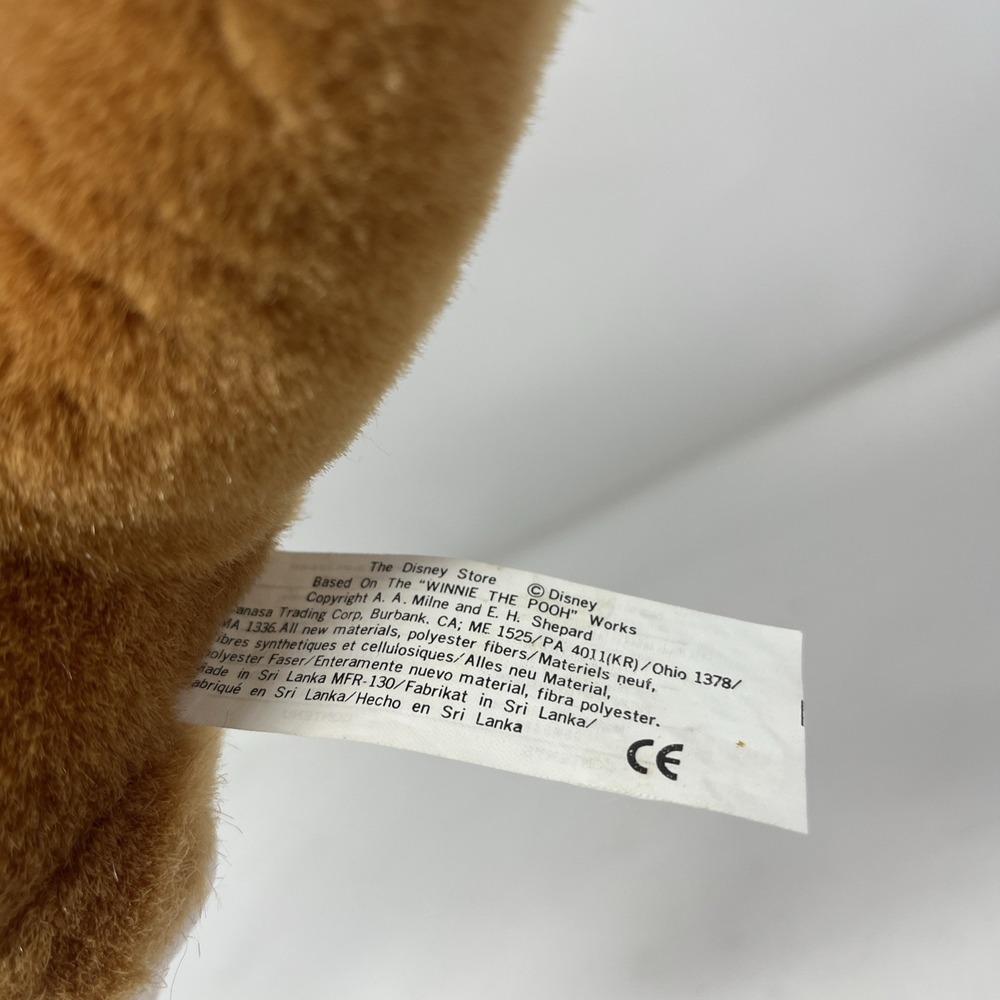 VINTAGE Disney Store World Kanga & Roo Plush Winnie The Pooh Kangaroo Joey 11" - Picture 4 of 9